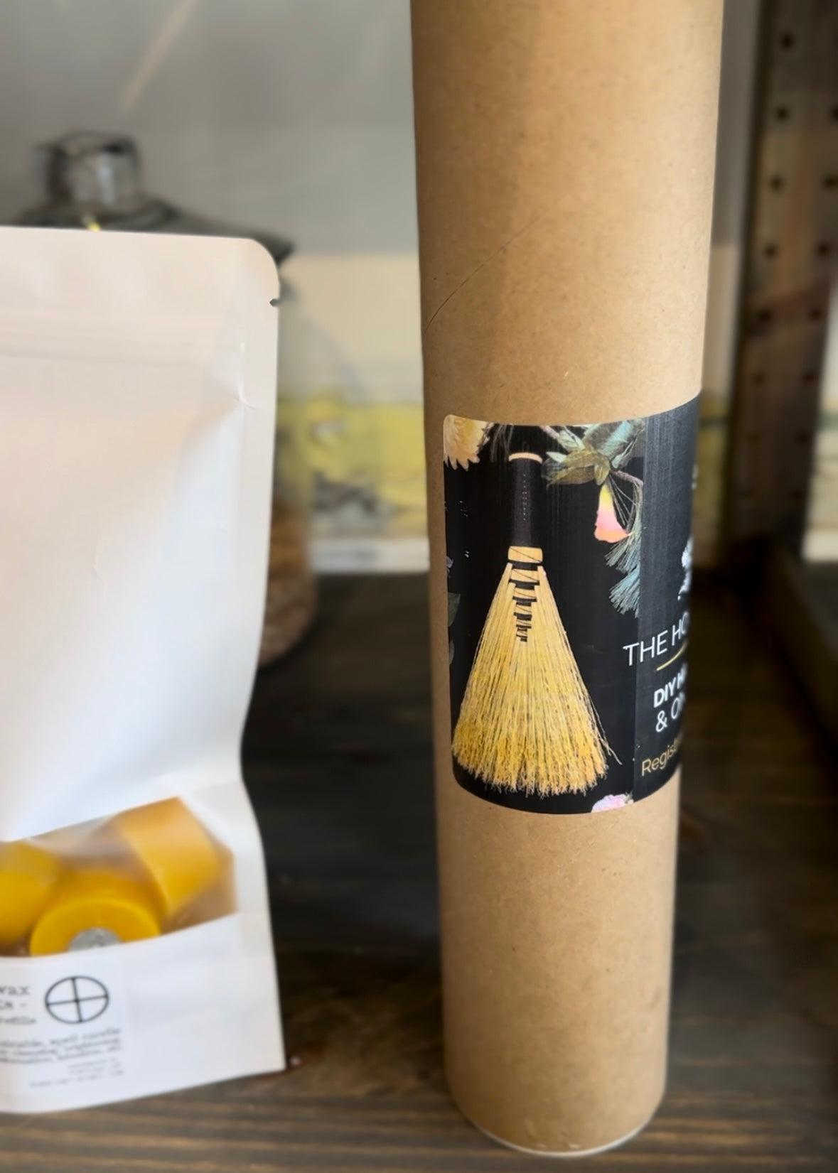 The Wrapped, Hand Wisk, Broom Making Workshop and Broom Kits - Online The House of Twigs Workshop