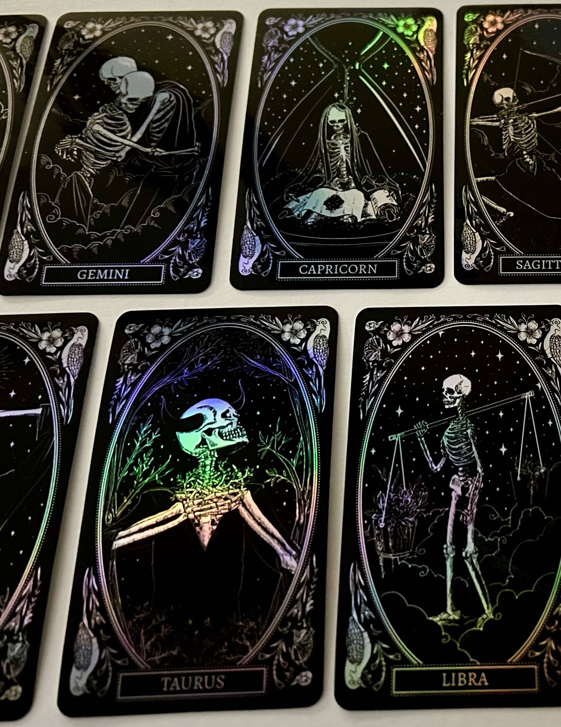 Sticker Pack, Zodiac Signs - Holographic