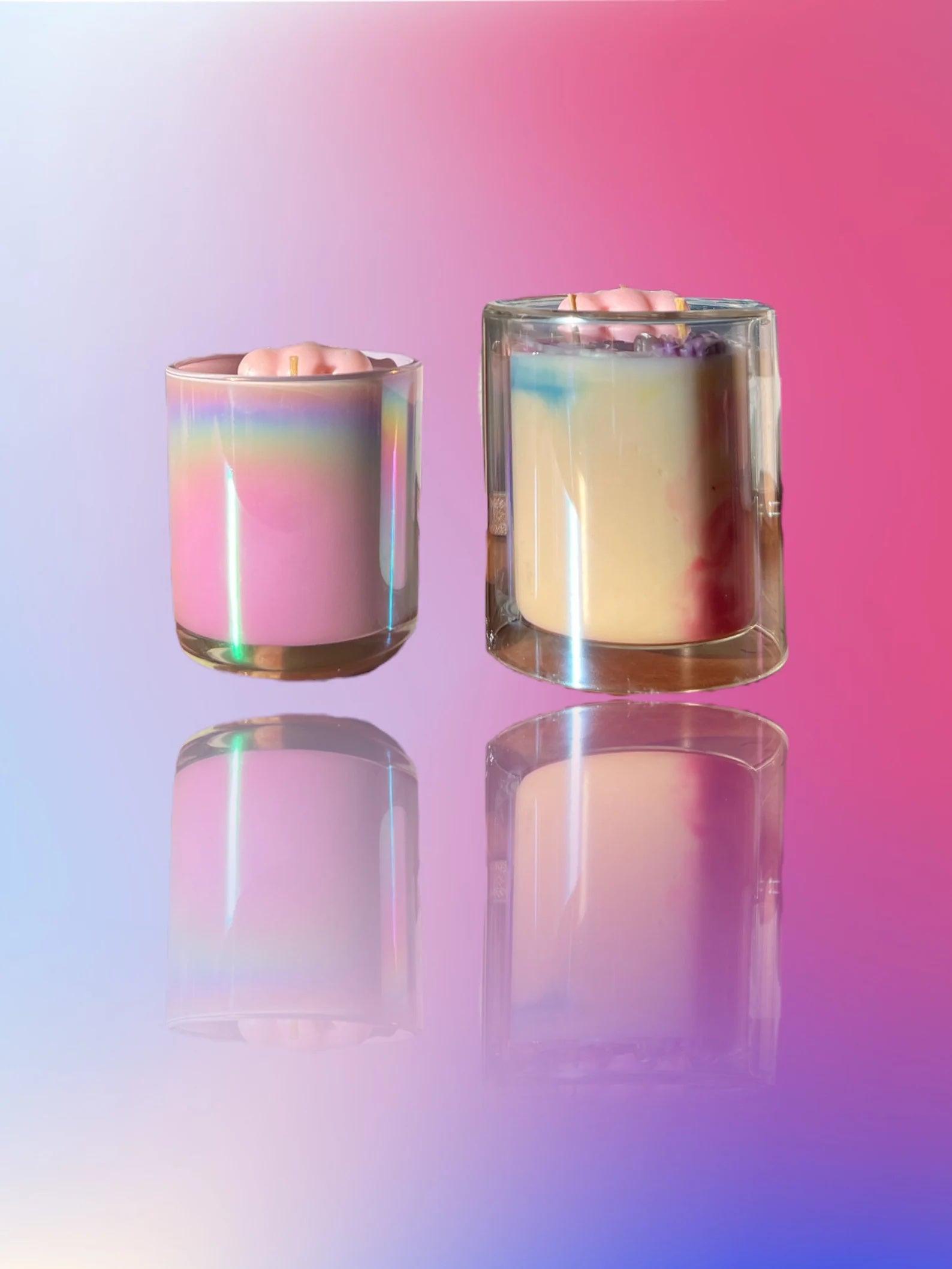 Psychedelic Tarot Inspired Candles