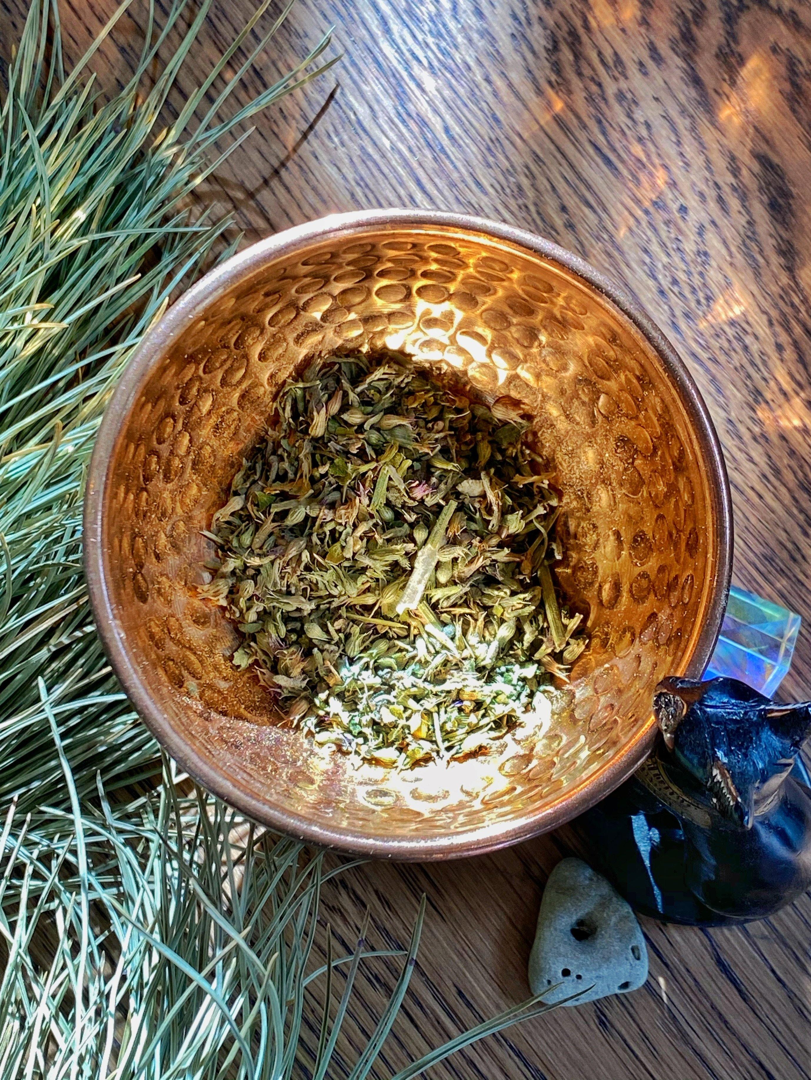 Catnip Leaf (Nepeta cataria) - Witching Herbs - Keven Craft Rituals