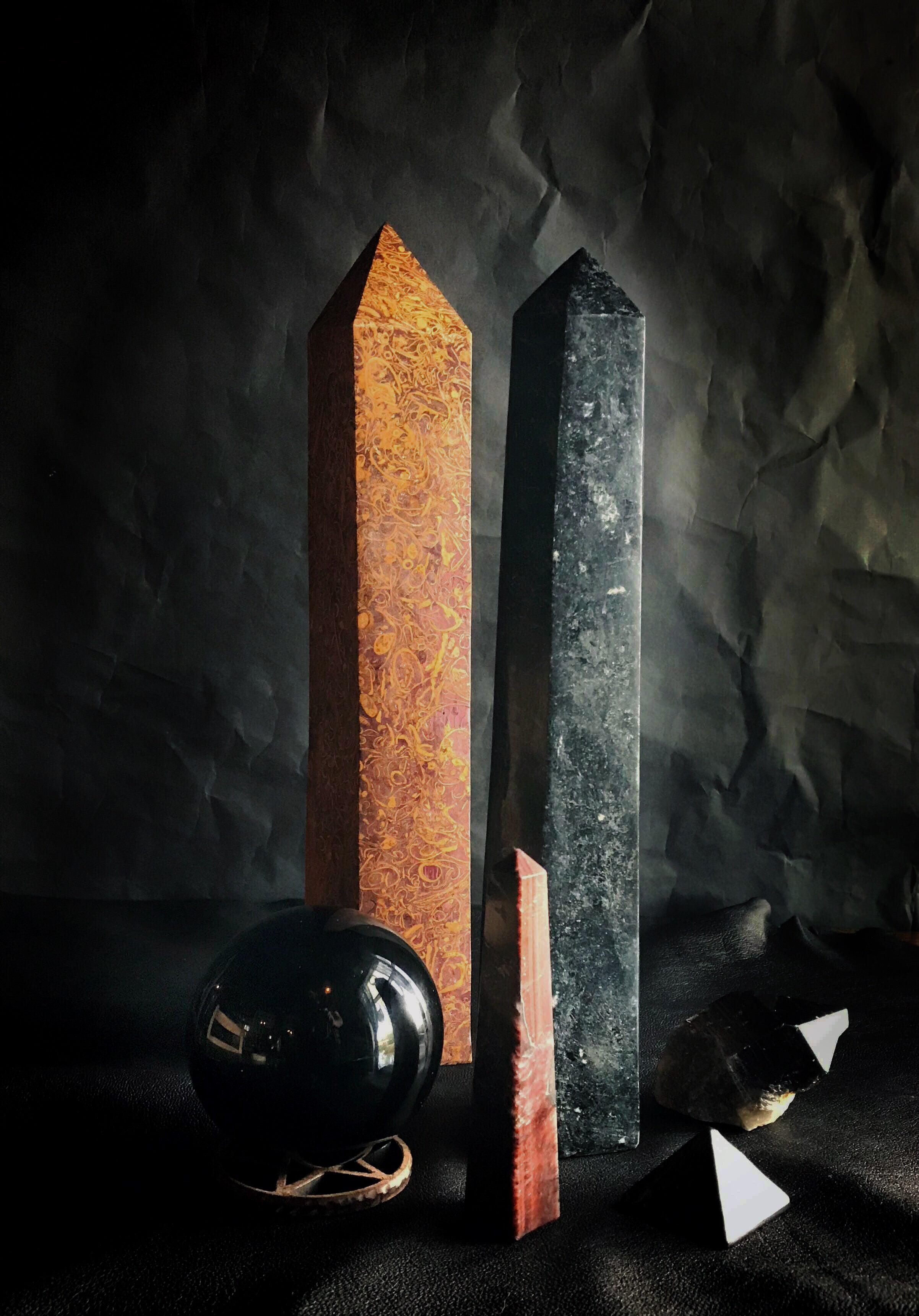 Crystals - XL Astrophyllite Tower - Keven Craft Rituals