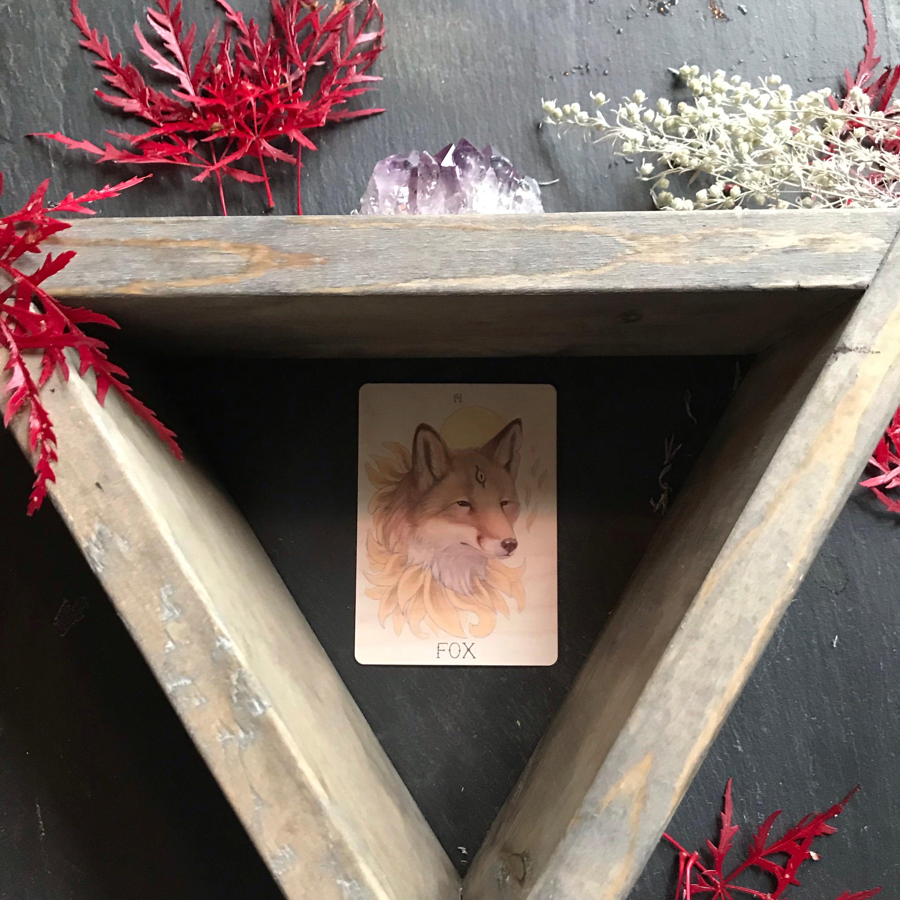 Triangle Altar Shelving - Keven Craft Rituals