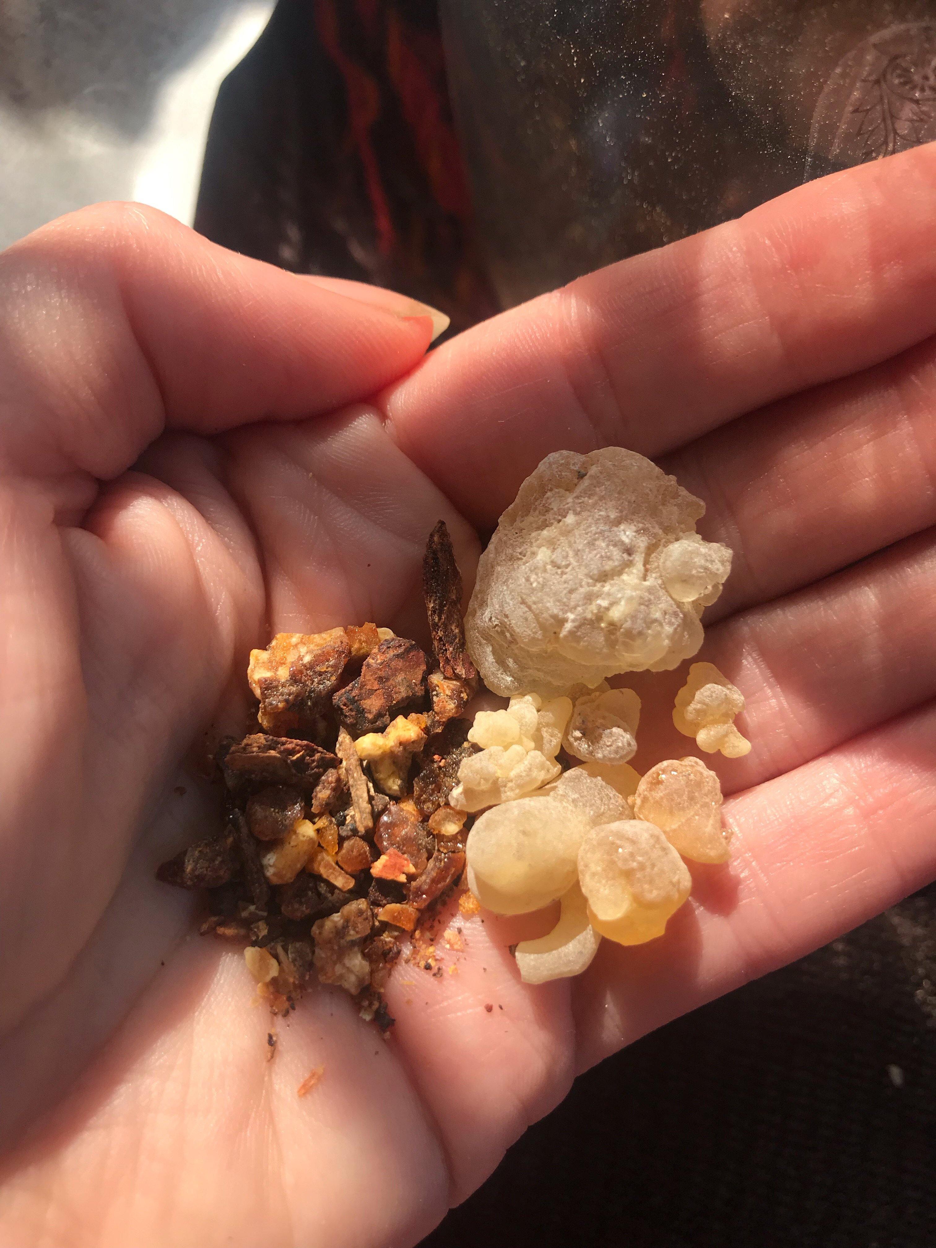 Frankincense + Sweet Myrrh - For Incense, Spells, and Potions - Keven Craft Rituals