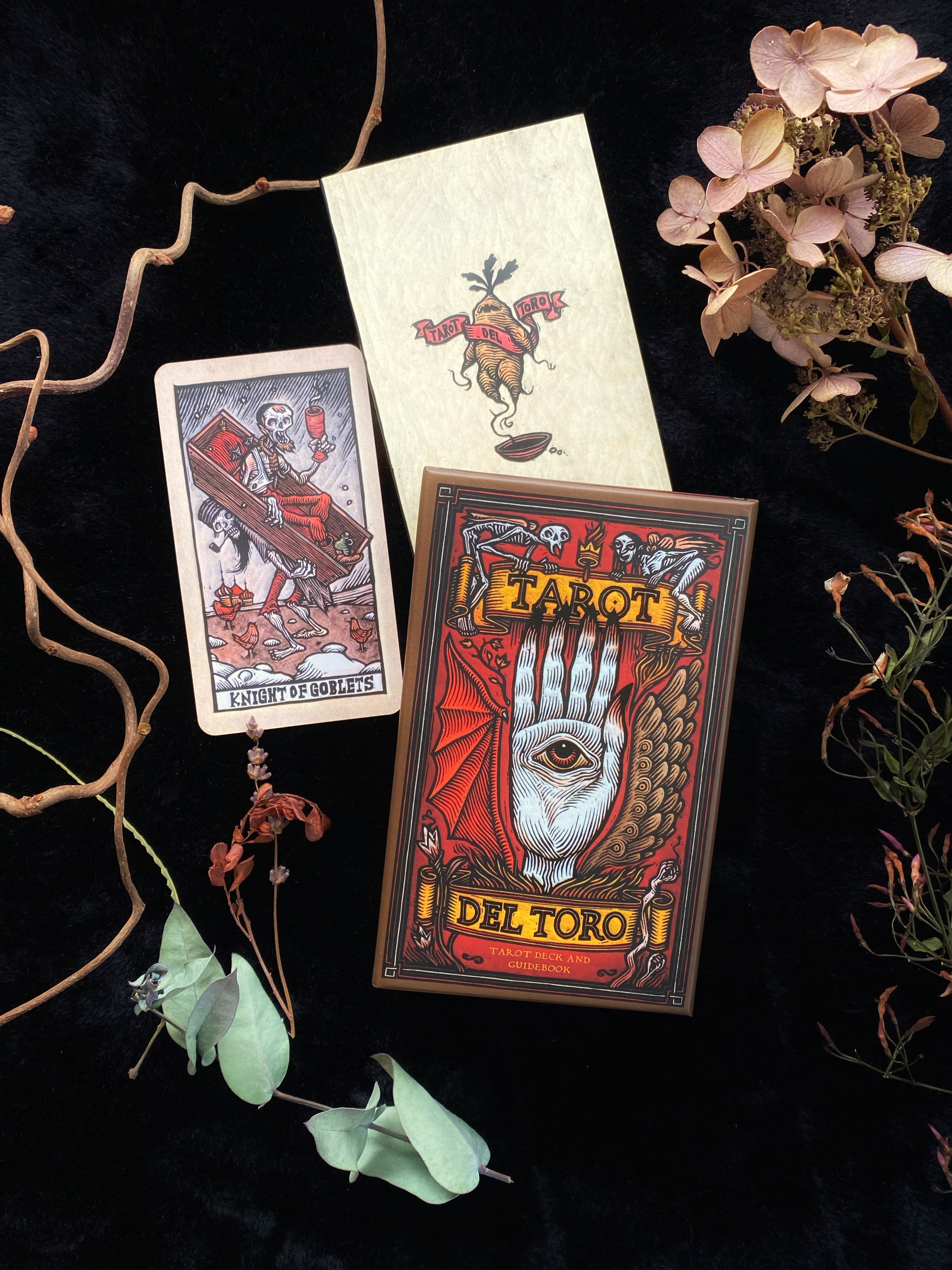 Tarot del Toro: A Tarot Deck and Guidebook Inspired by the World of Guillermo del Toro