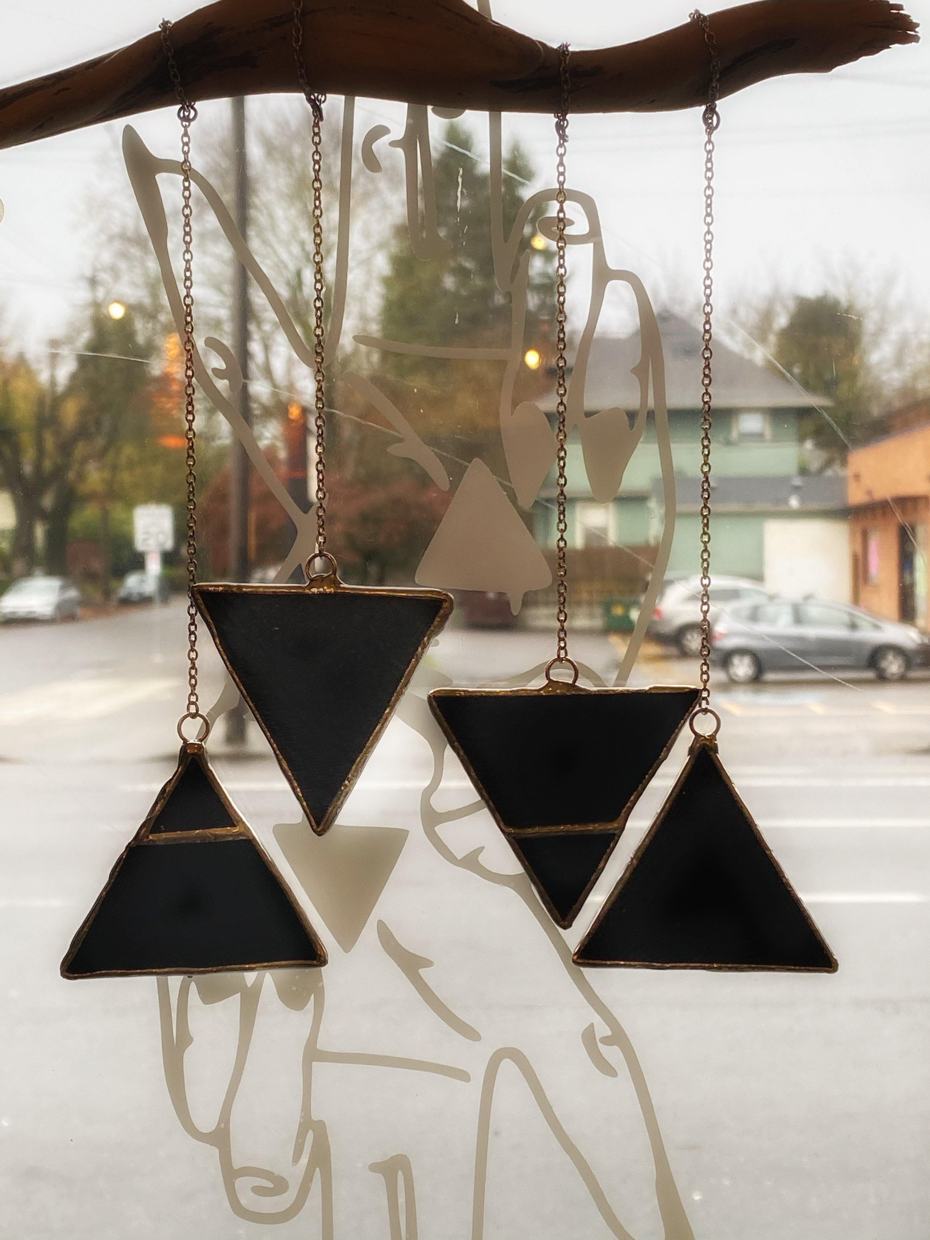 Stained Glass Hanging Element Symbols - Keven Craft Rituals