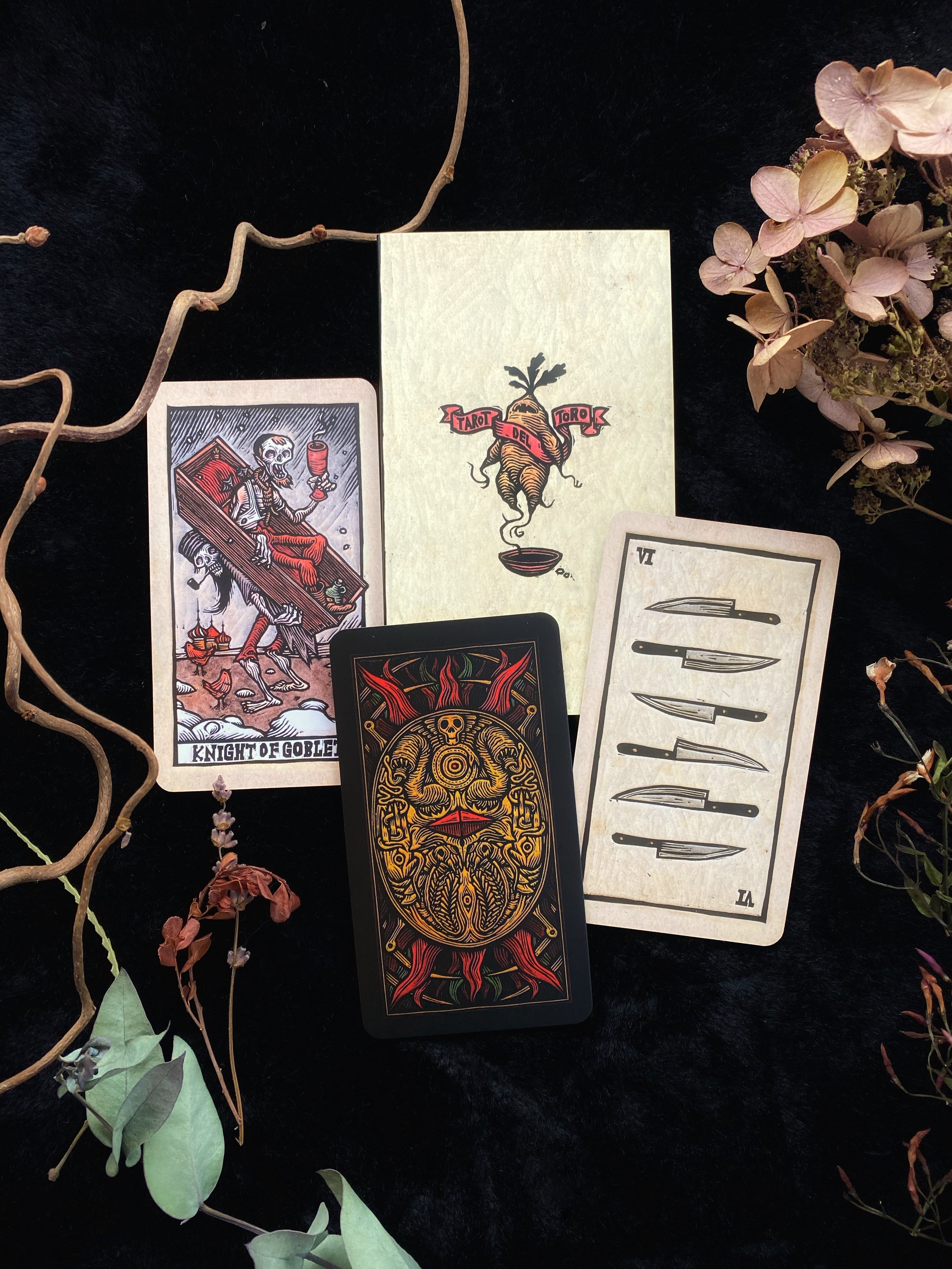 Tarot del Toro: A Tarot Deck and Guidebook Inspired by the World of Guillermo del Toro