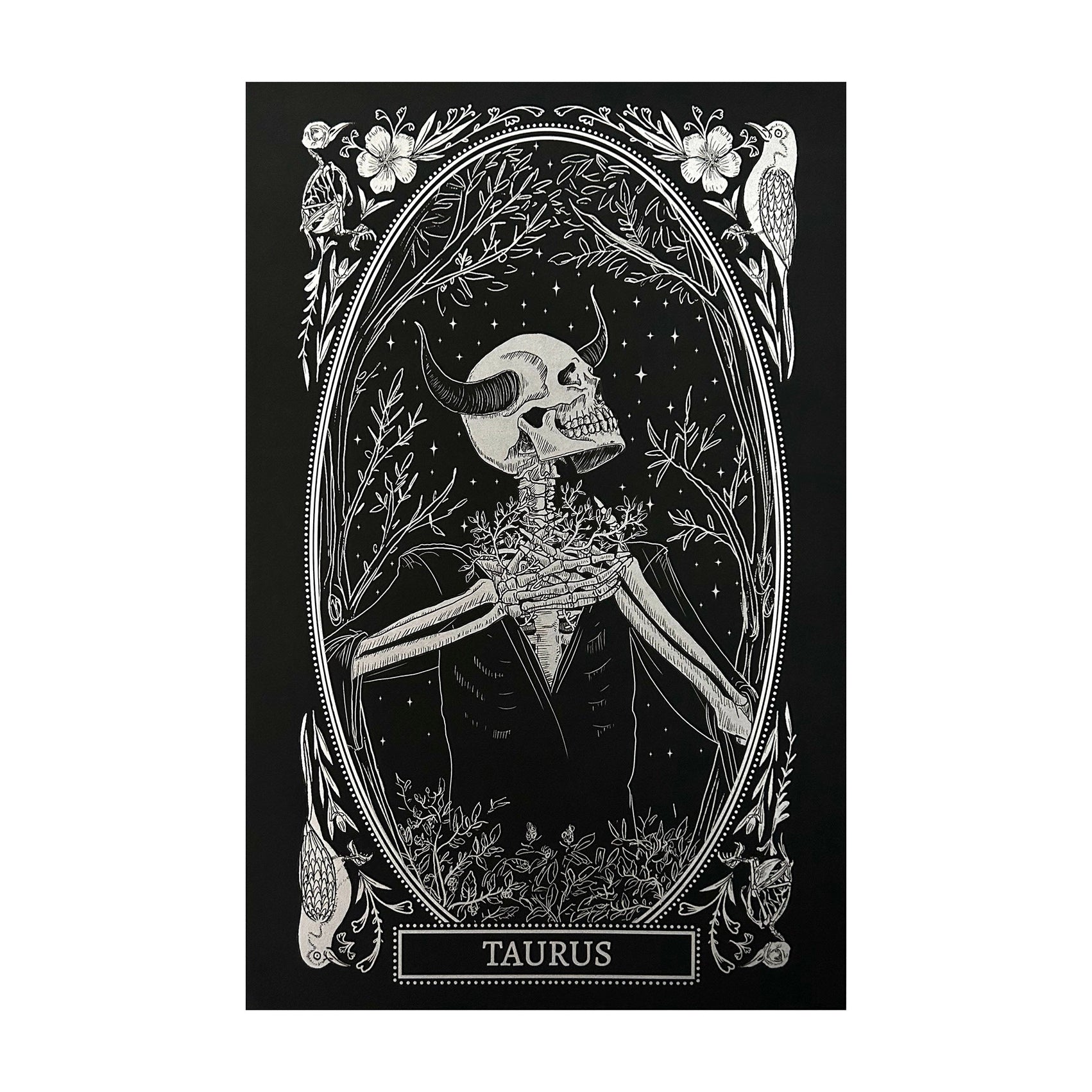 Taurus - Zodiac Print