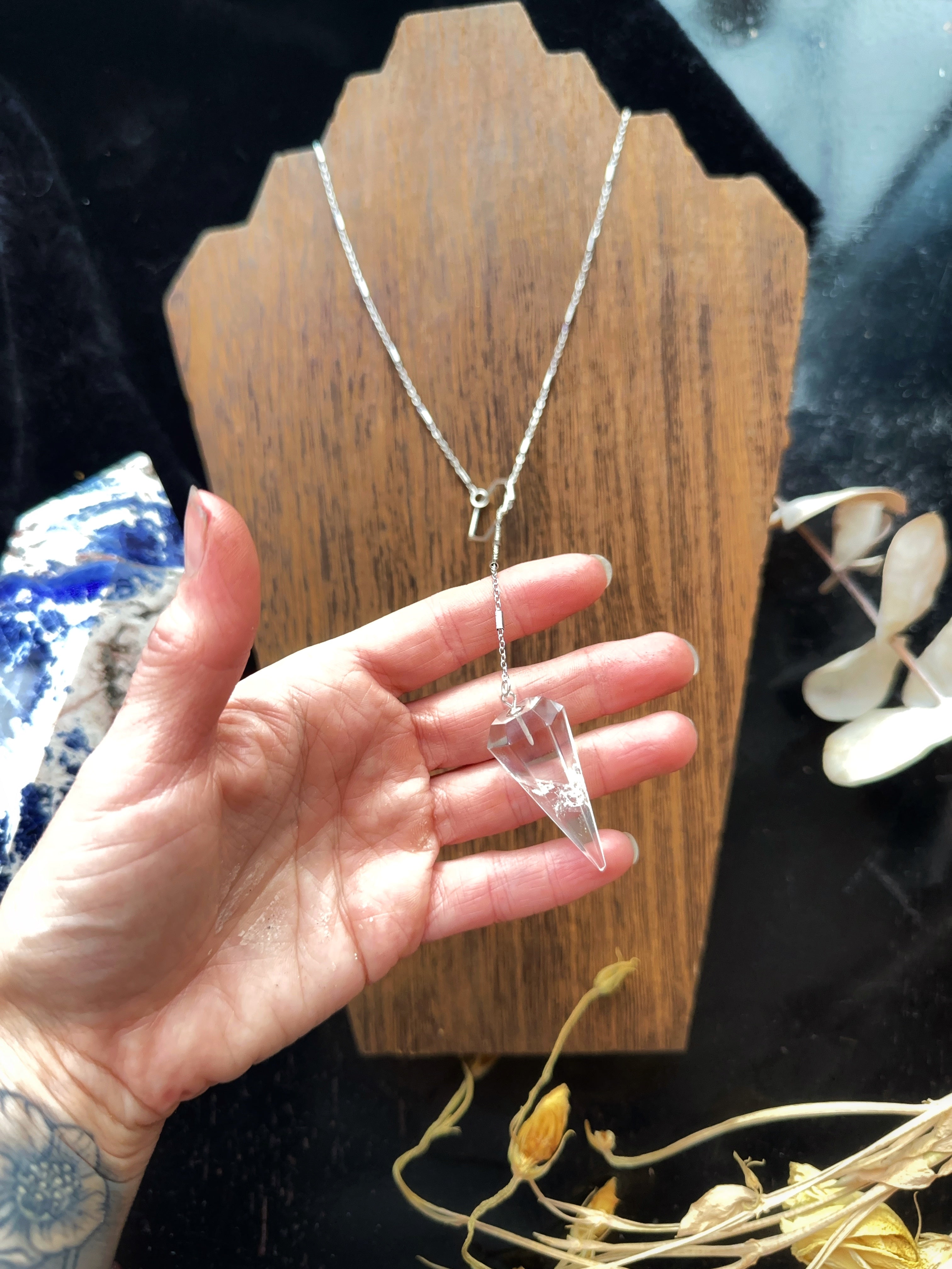 Pendulum Necklaces - 30" (Stainless Steel Chain)
