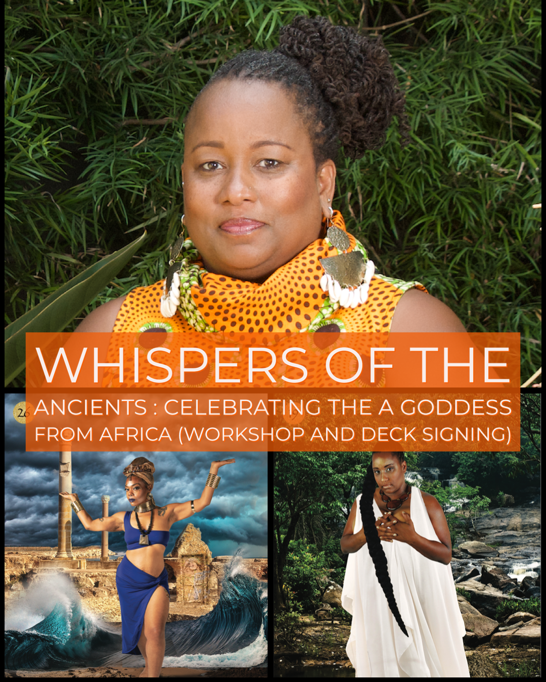 Whispers of the Ancients: Celebrating the Goddesses from Africa - Author Talk, Workshop & Deck Signing