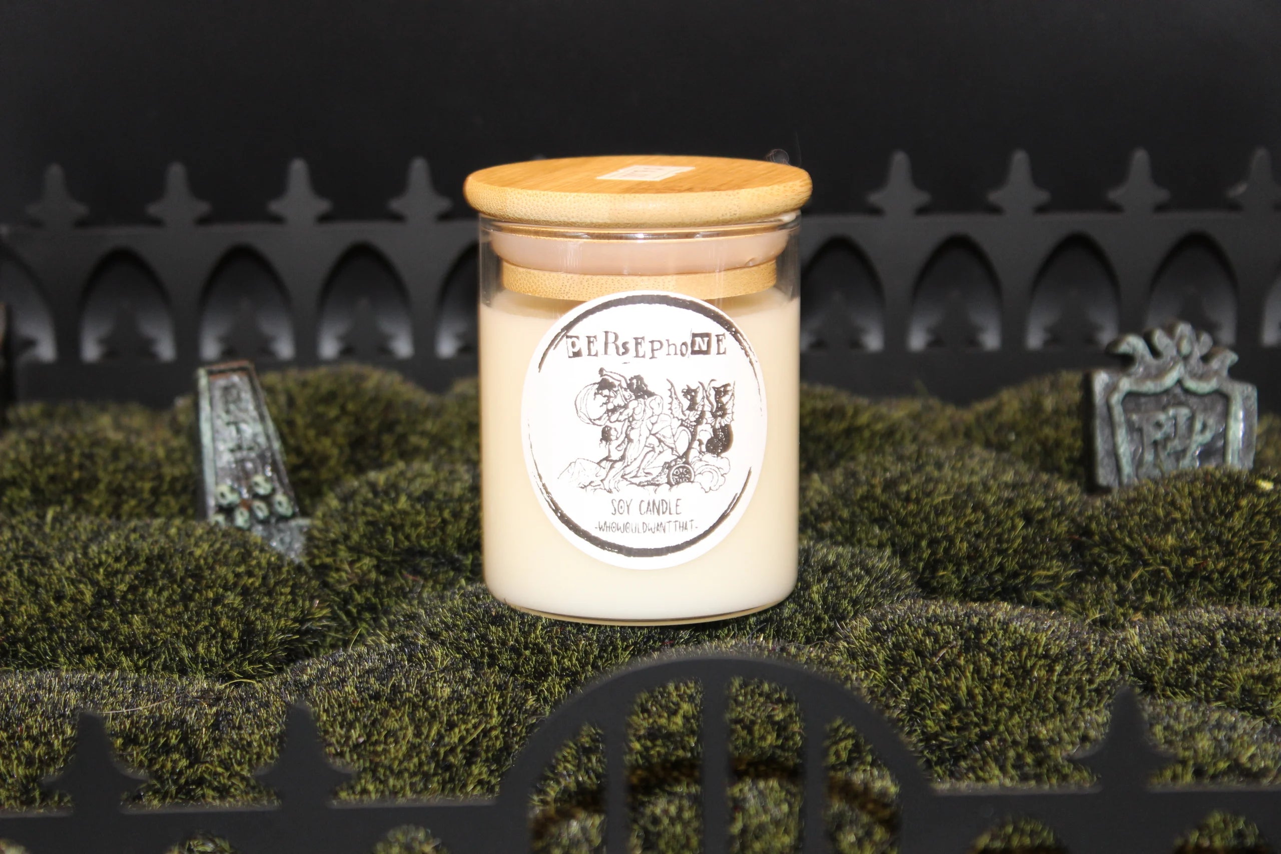 Persephone Candle - 4 oz Scented Soy Candle - Who Would Want That
