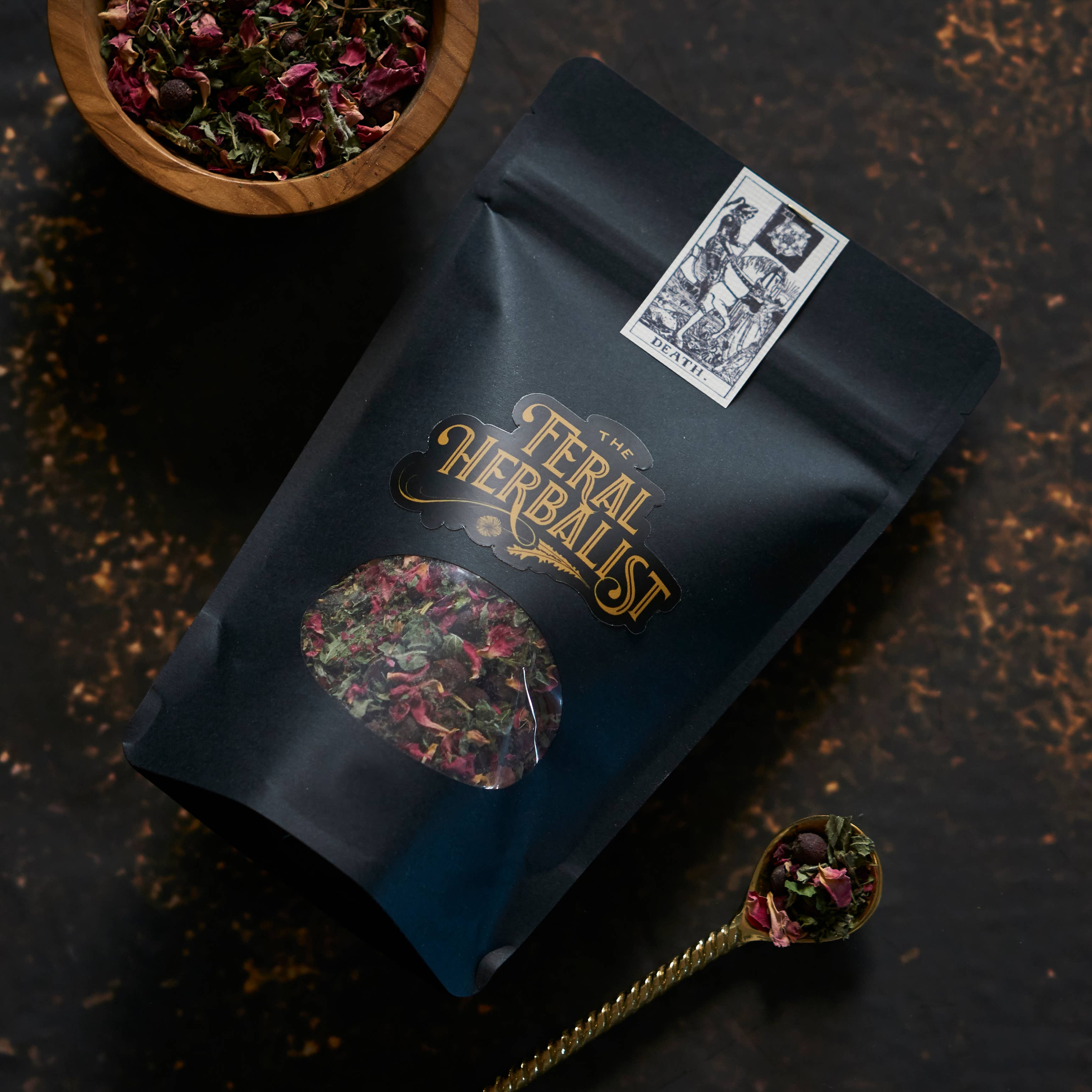 Death- a Tarot inspired herbal tea blend