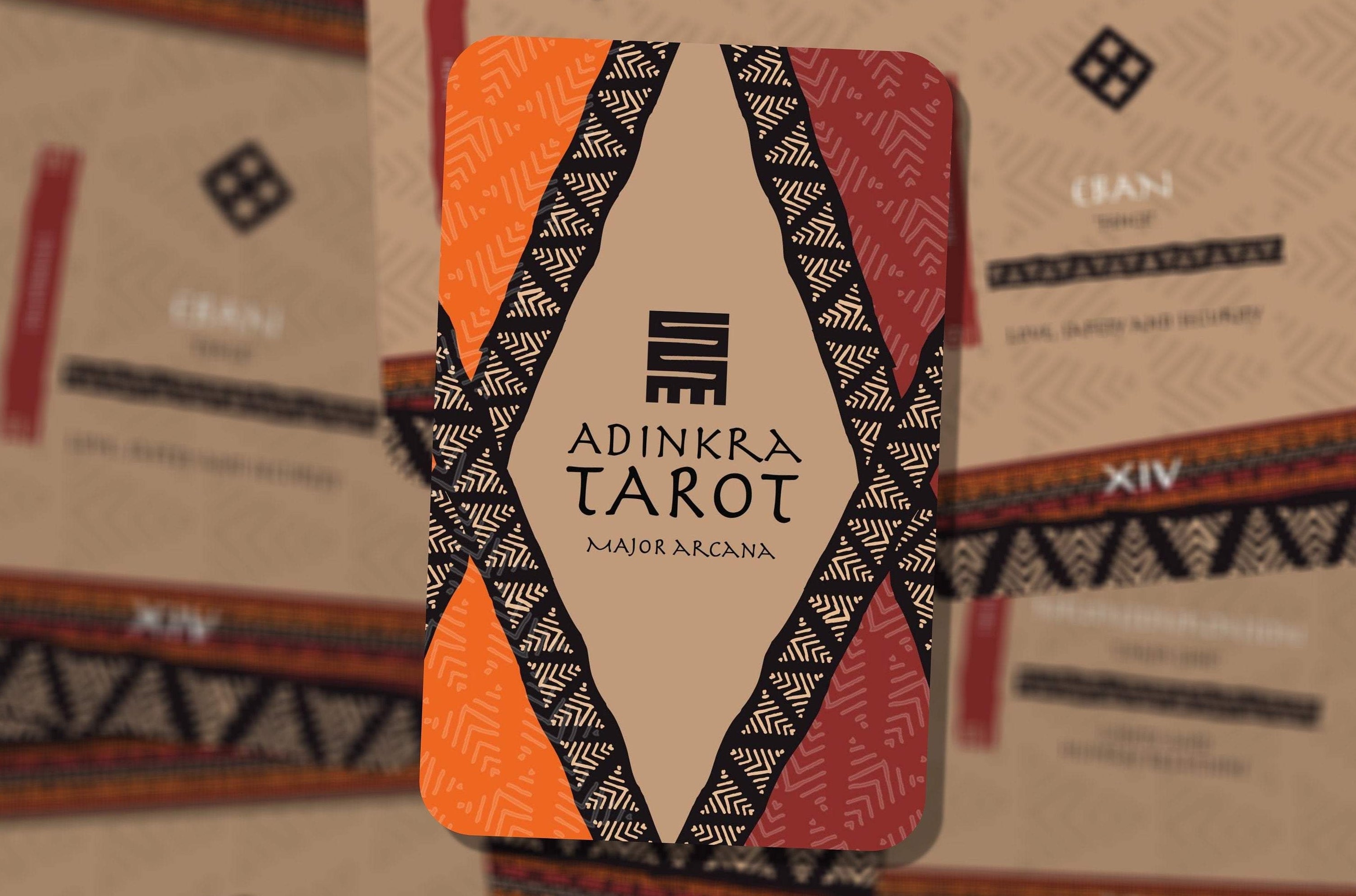 Adinkra Tarot - African Tarot (Major Arcana Only)