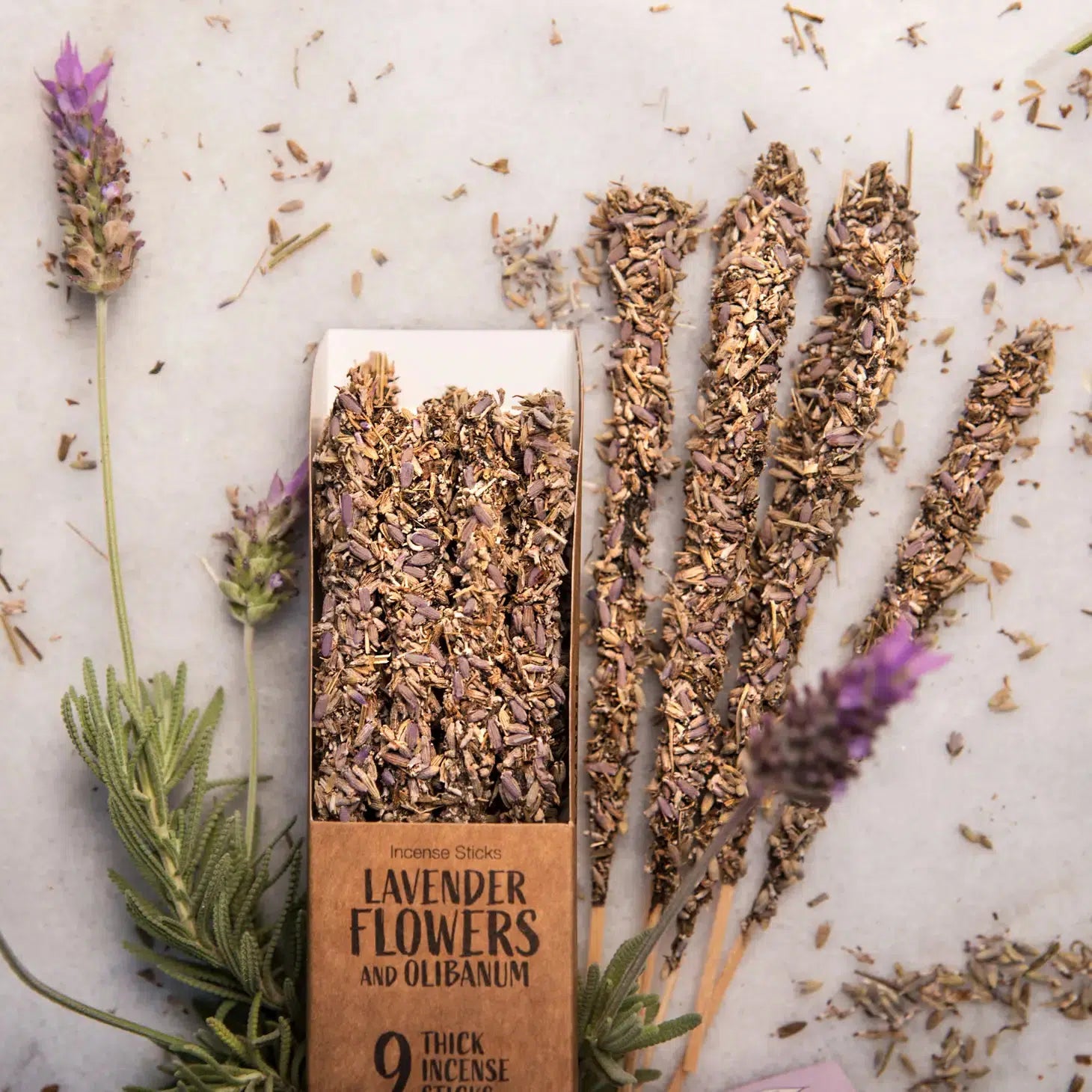 Flowers & Herbs Incense - Lavender - by Sagrada Madre RVA