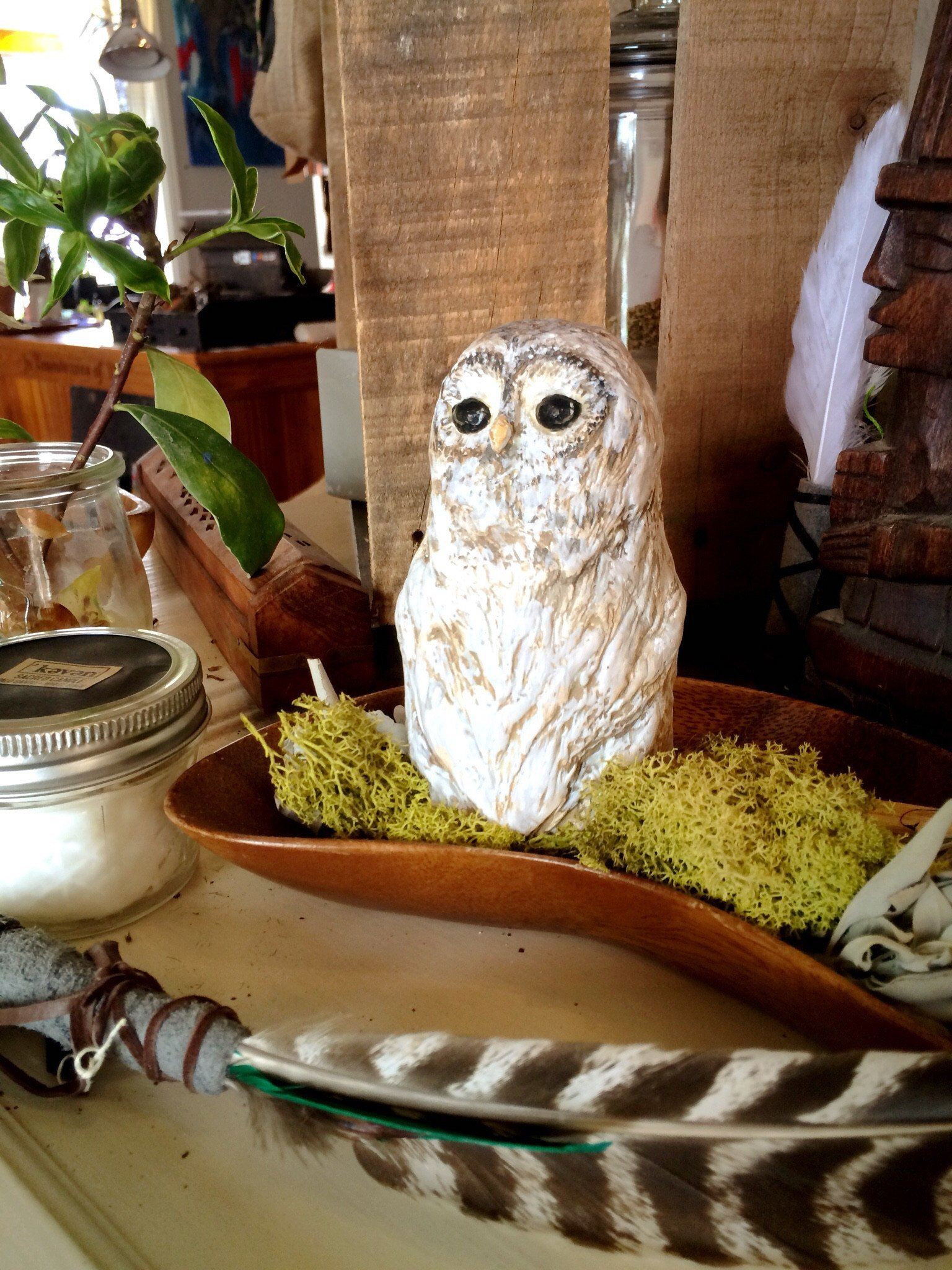 Protection Owl - Figurine - Keven Craft Rituals