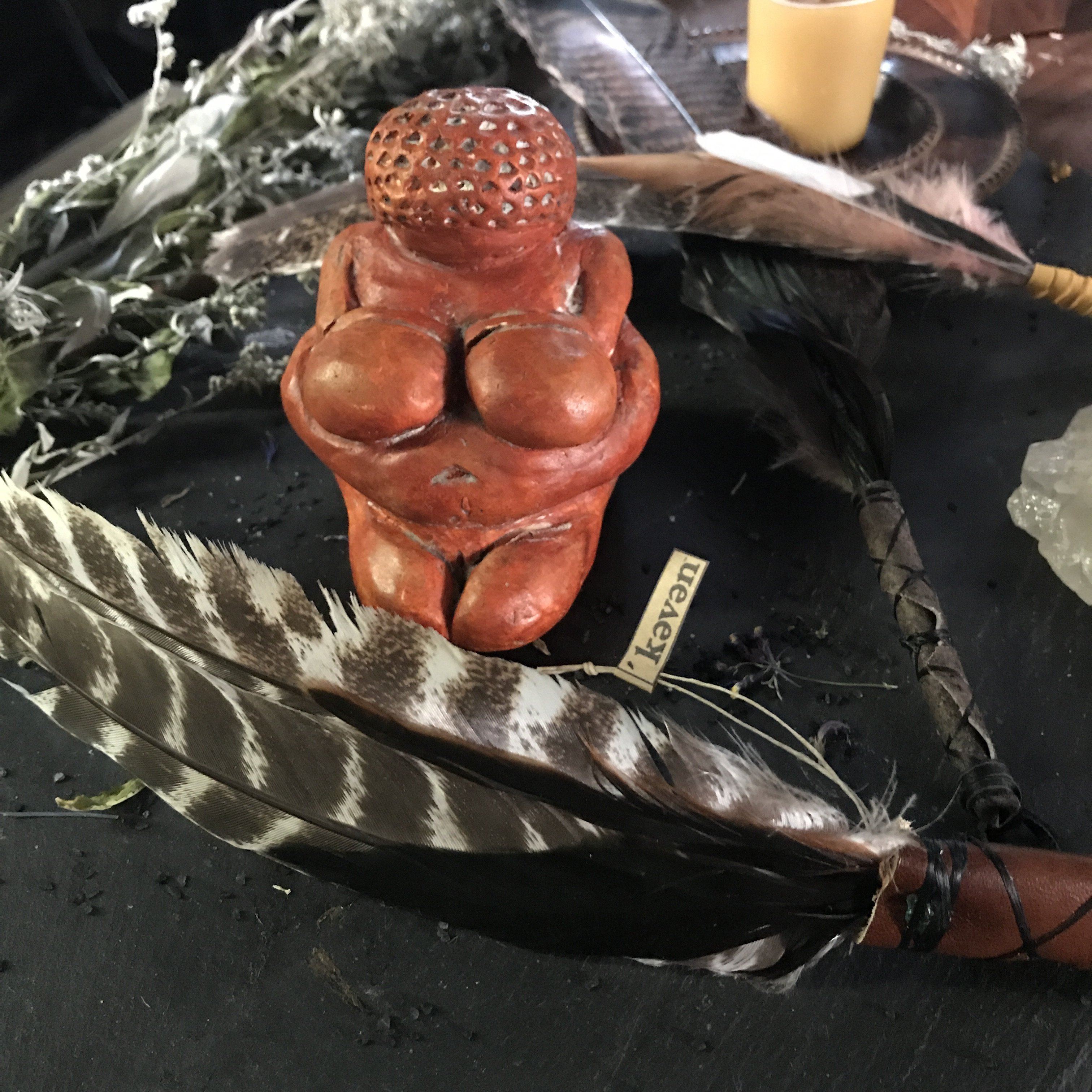 Venus of Willendorf - Goddess Figurine - Keven Craft Rituals