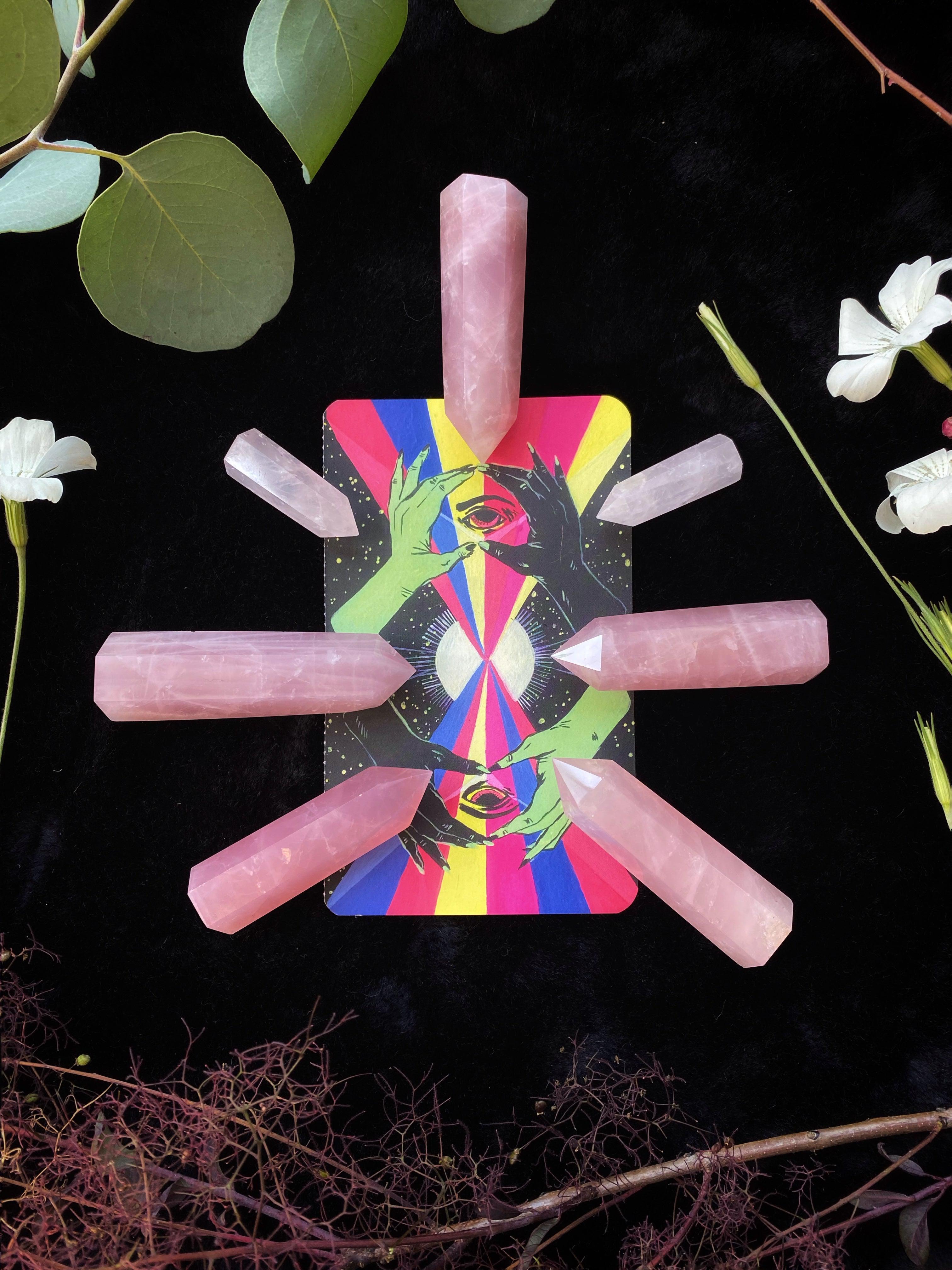 Rose Quartz Towers - Keven Craft Rituals