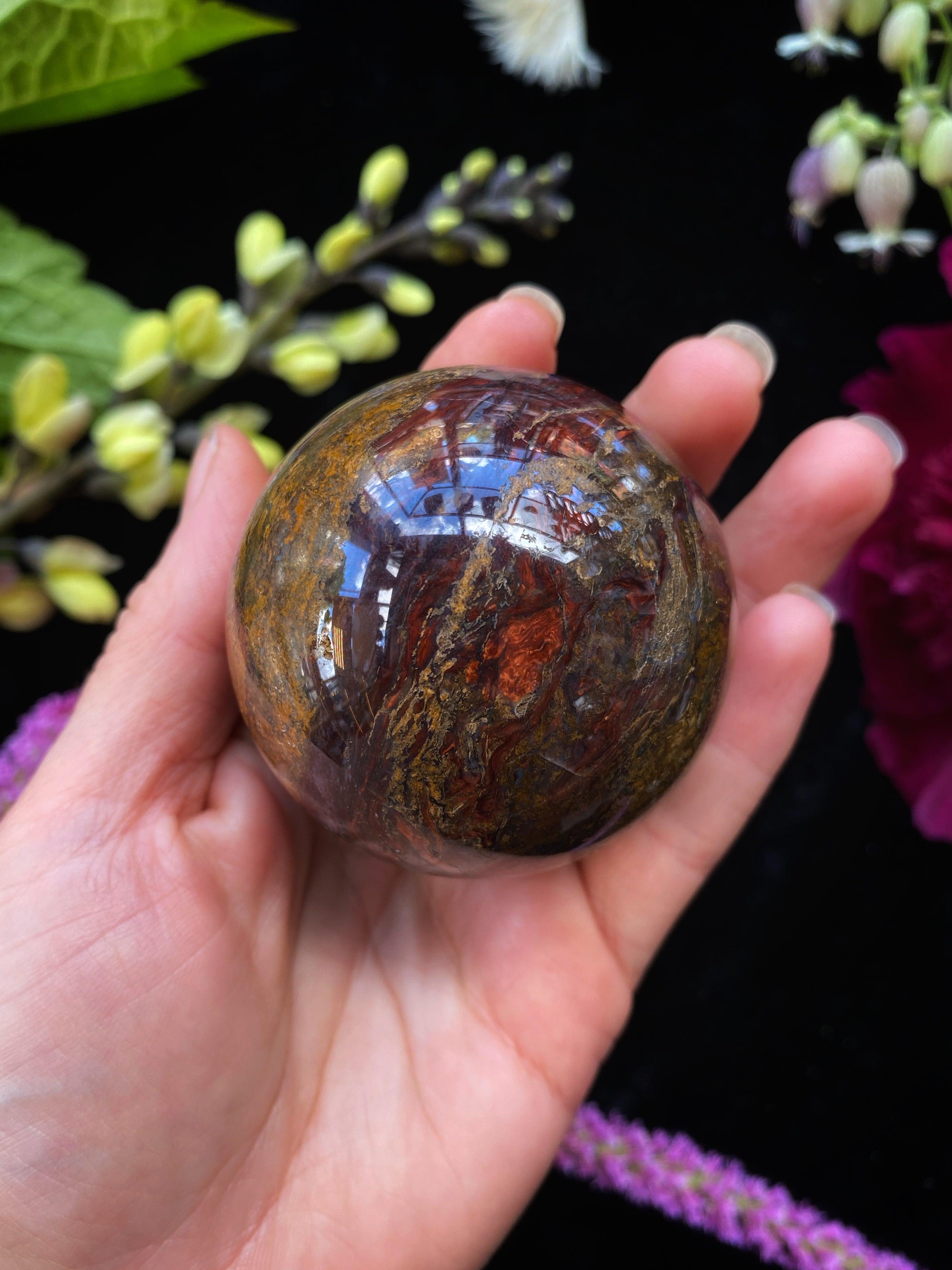 Pietersite Sphere - Keven Craft Rituals