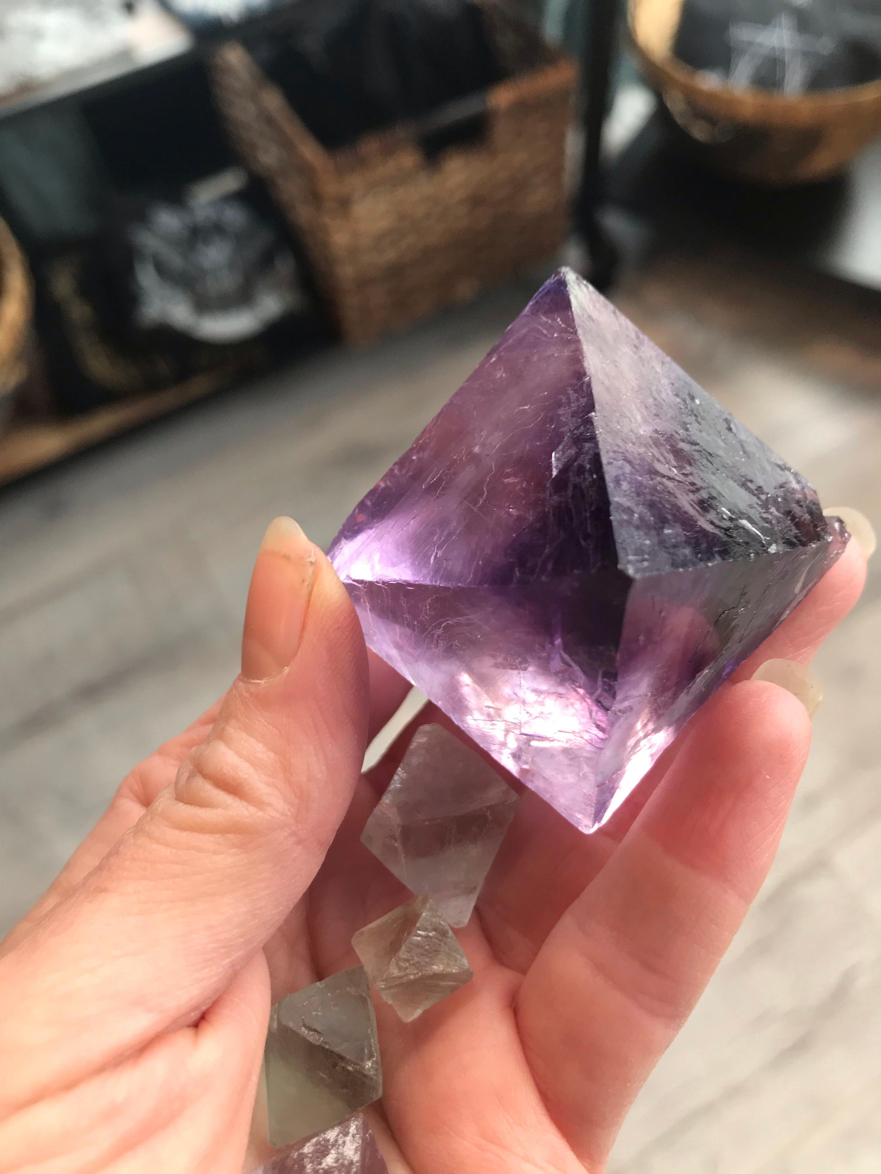 Fluorite Octahedrons - Keven Craft Rituals