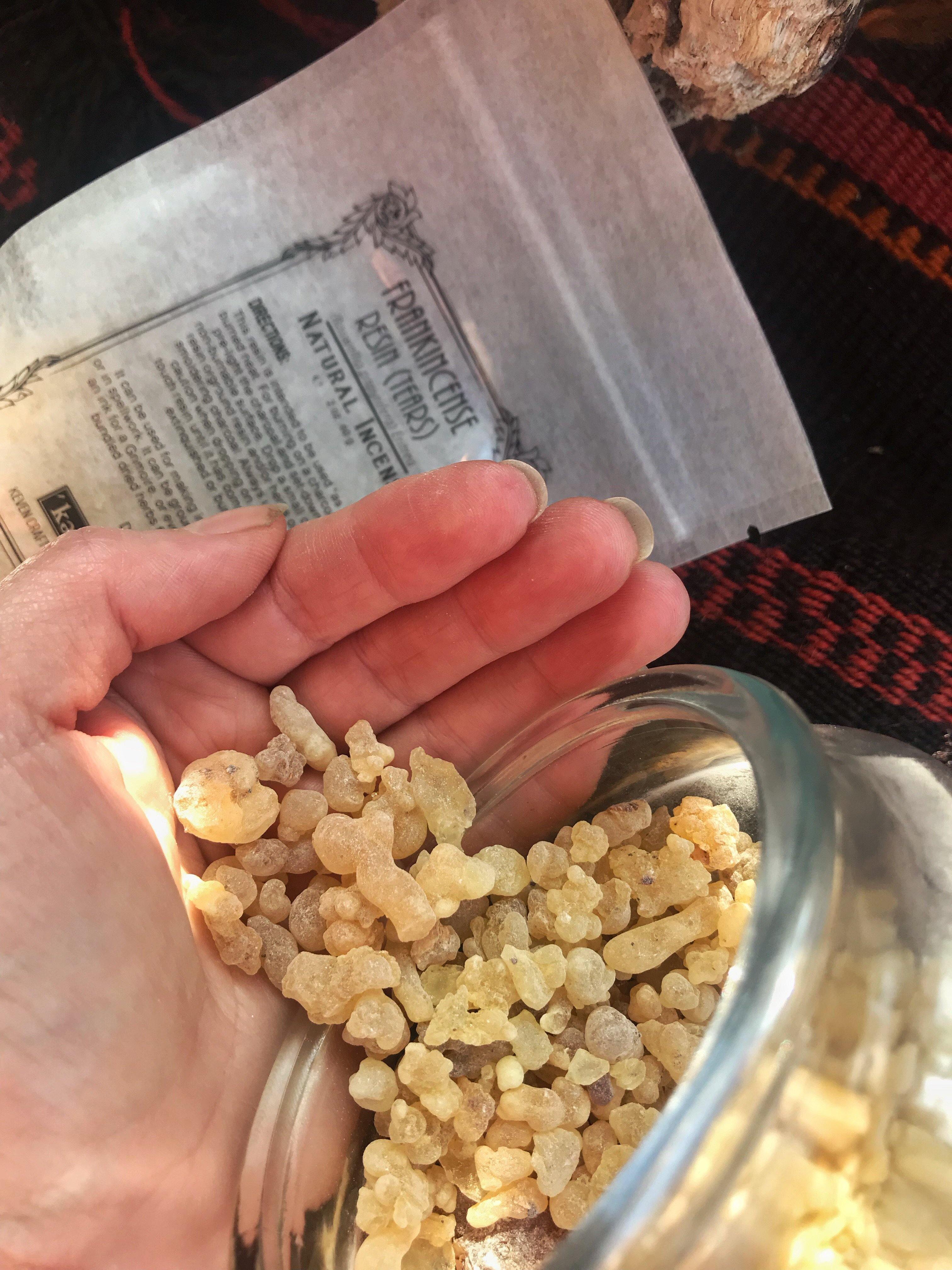 Frankincense (Premium Ethiopian Tears) - For Incense, Spells, and Potions - Keven Craft Rituals