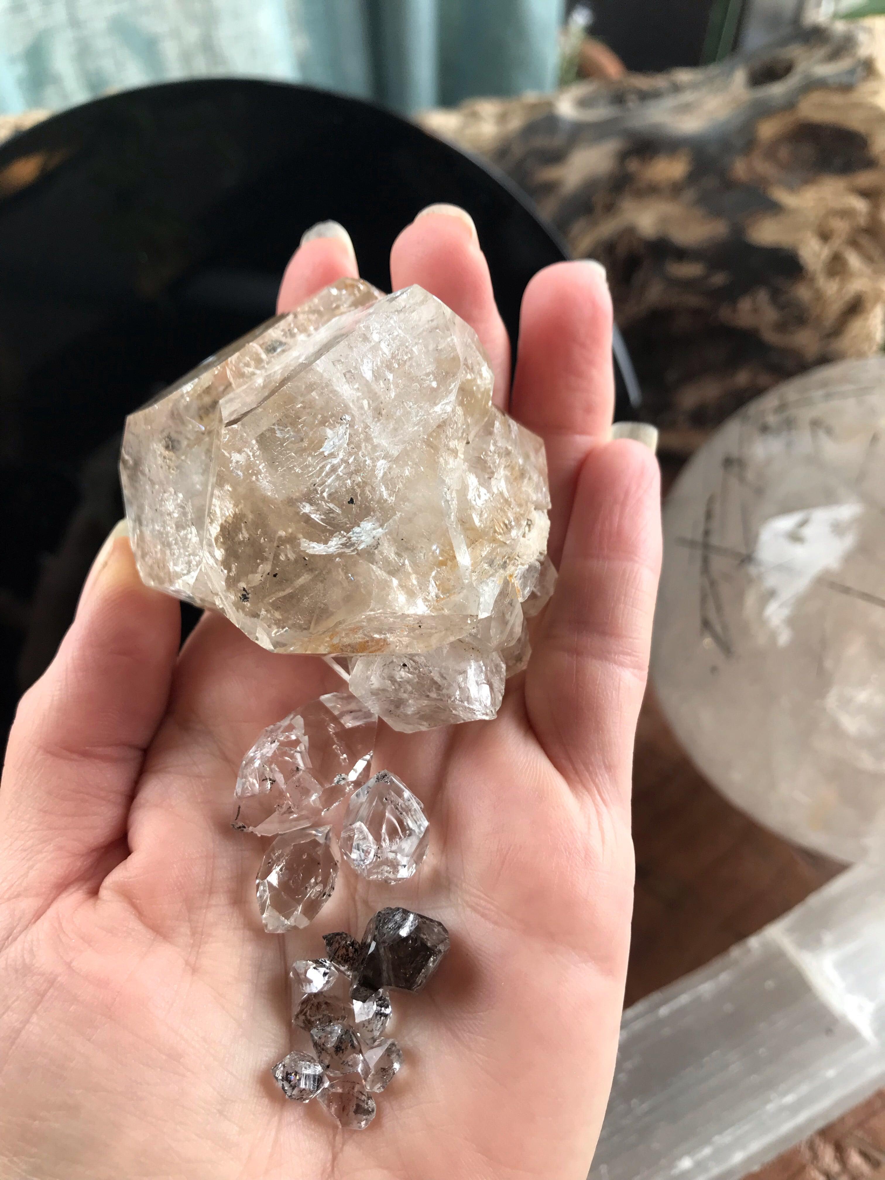 Crystal - Herkimer Diamonds - Keven Craft Rituals