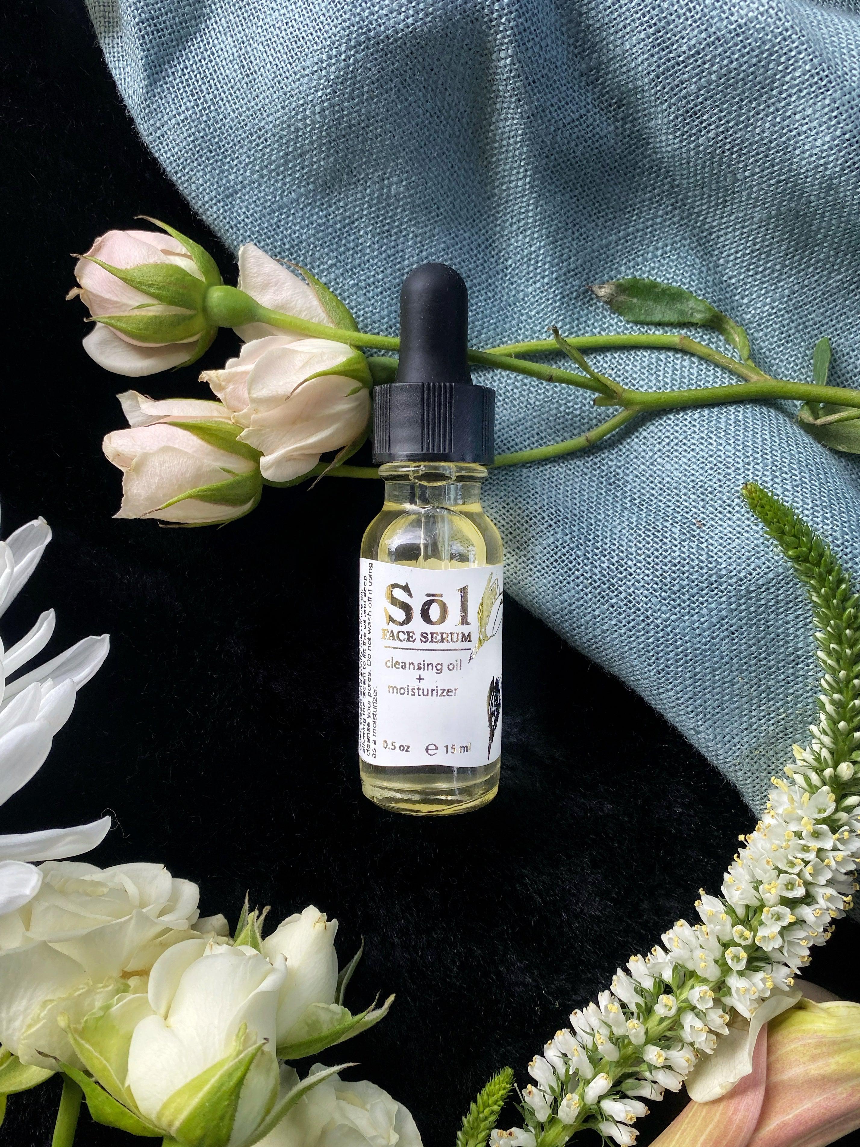 Sōl Face Cleansing Serum and Moisturizer - qmeb