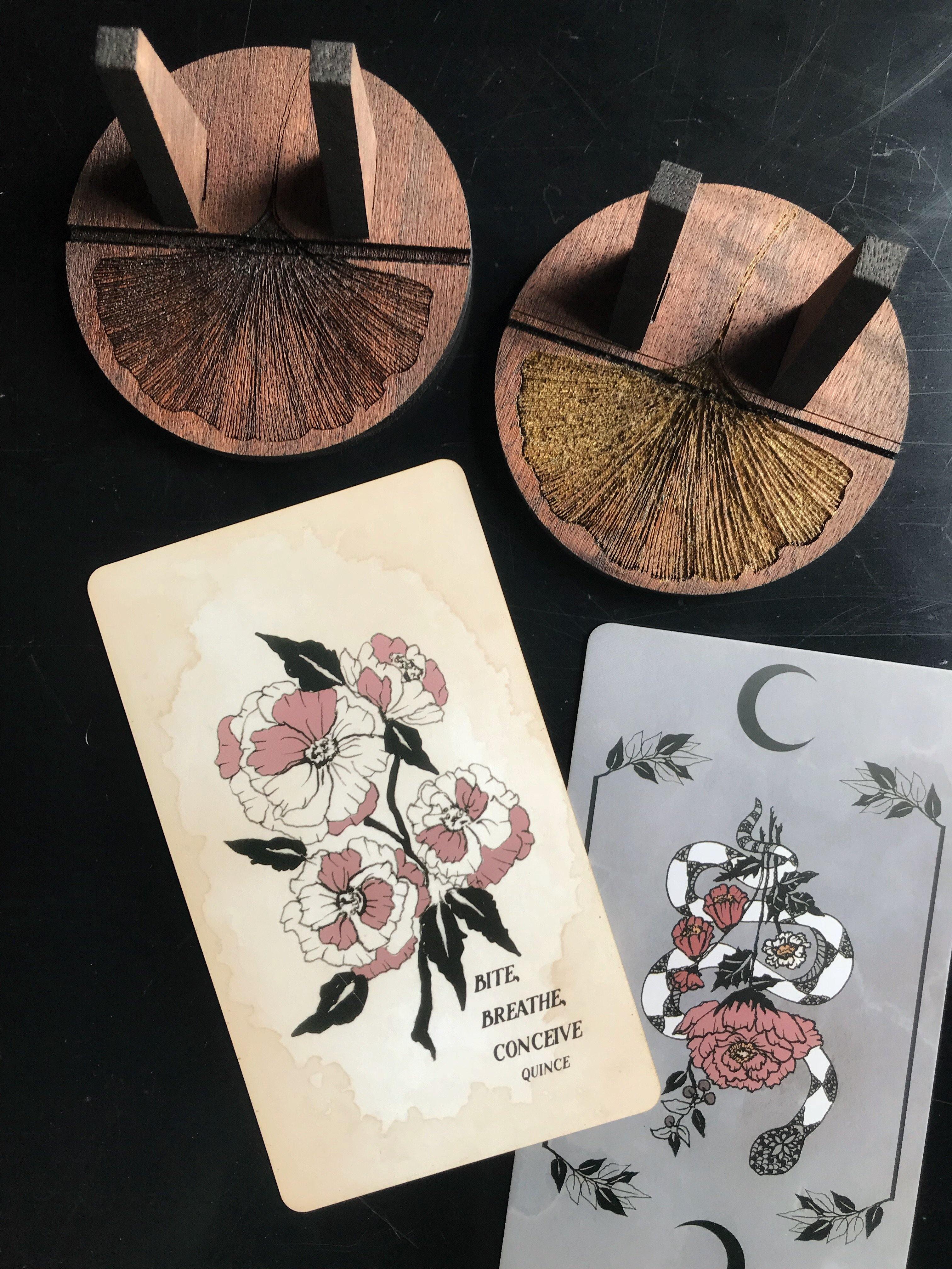 Divination Stand - For Tarot and Oracle Cards - Keven Craft Rituals