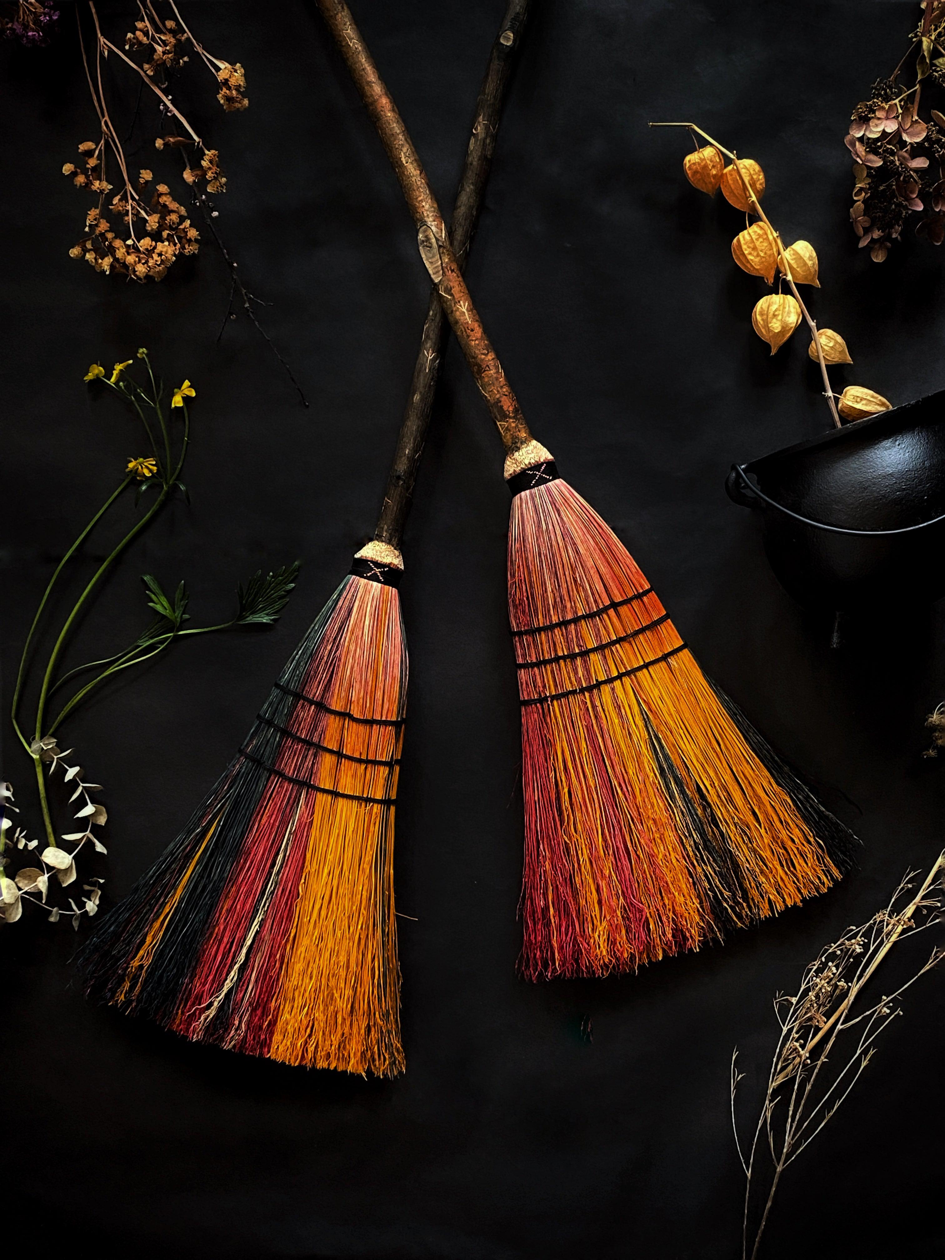 "Big Boss Witch" Sweeper Brooms - Kitchen Broom