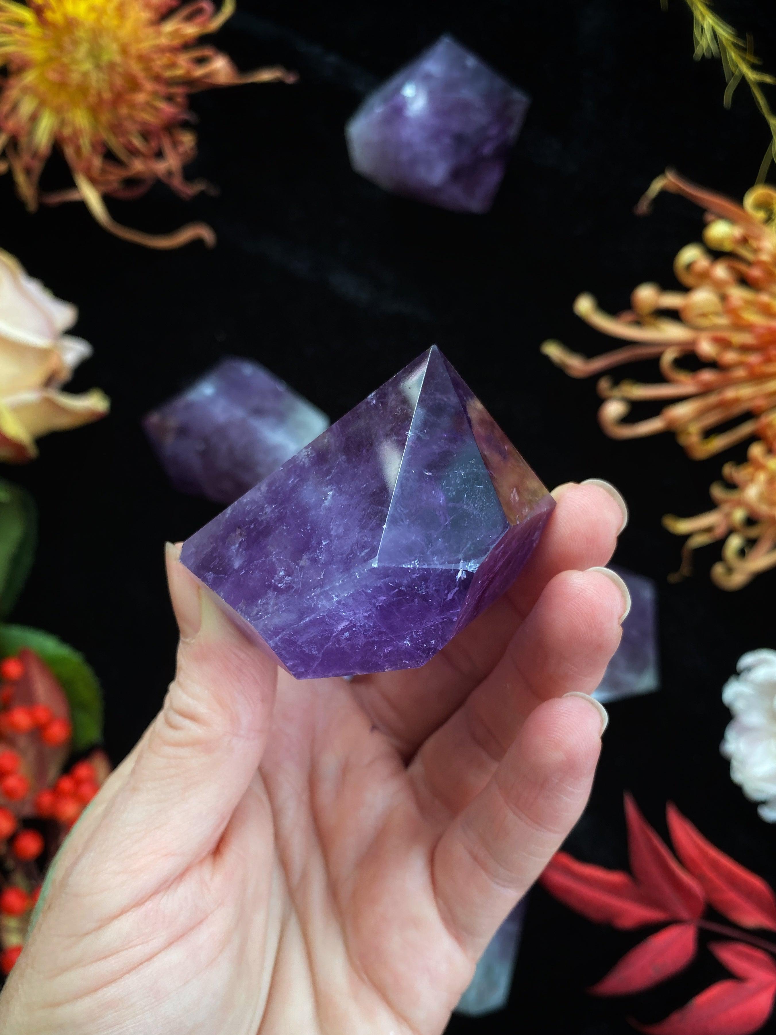 Chunky Amethyst Points - Keven Craft Rituals