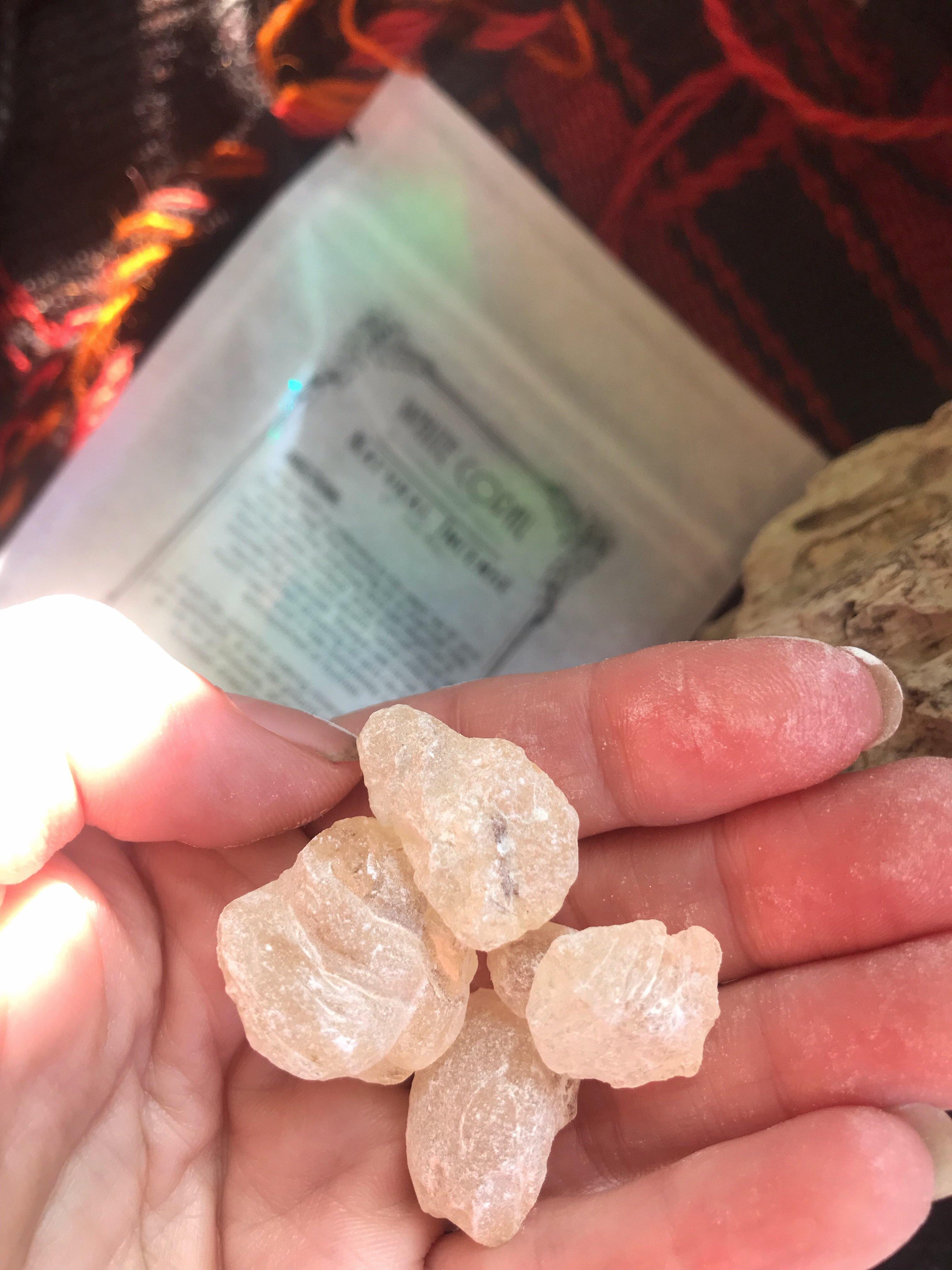 White Copal (Mexico) Resin - For Incense, Spells, and Potions - Keven Craft Rituals
