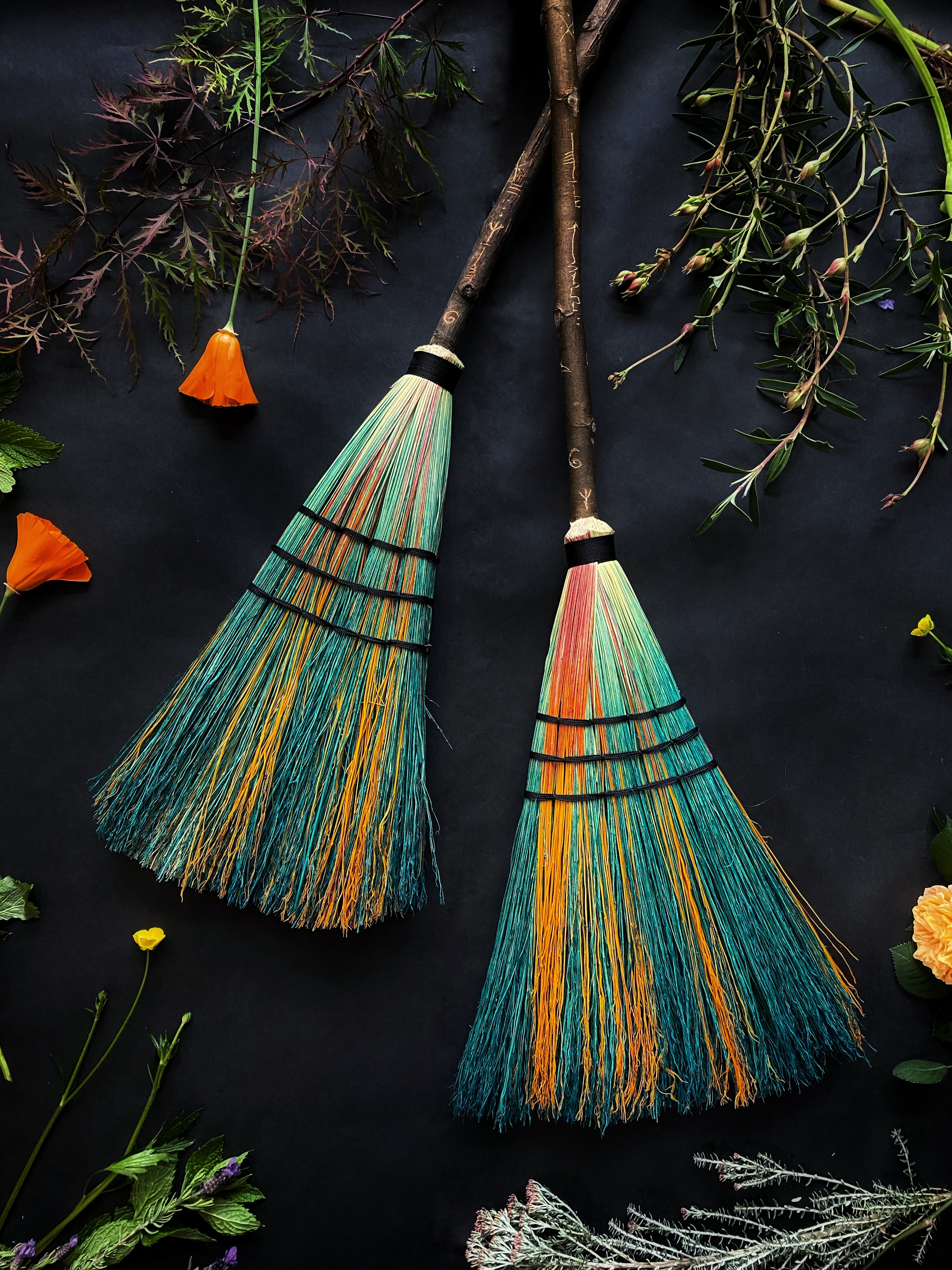 (Live / Virtual) A Witch's Kitchen Sweeper Broom Workshop - (Postponed) Online The House of Twigs Workshop