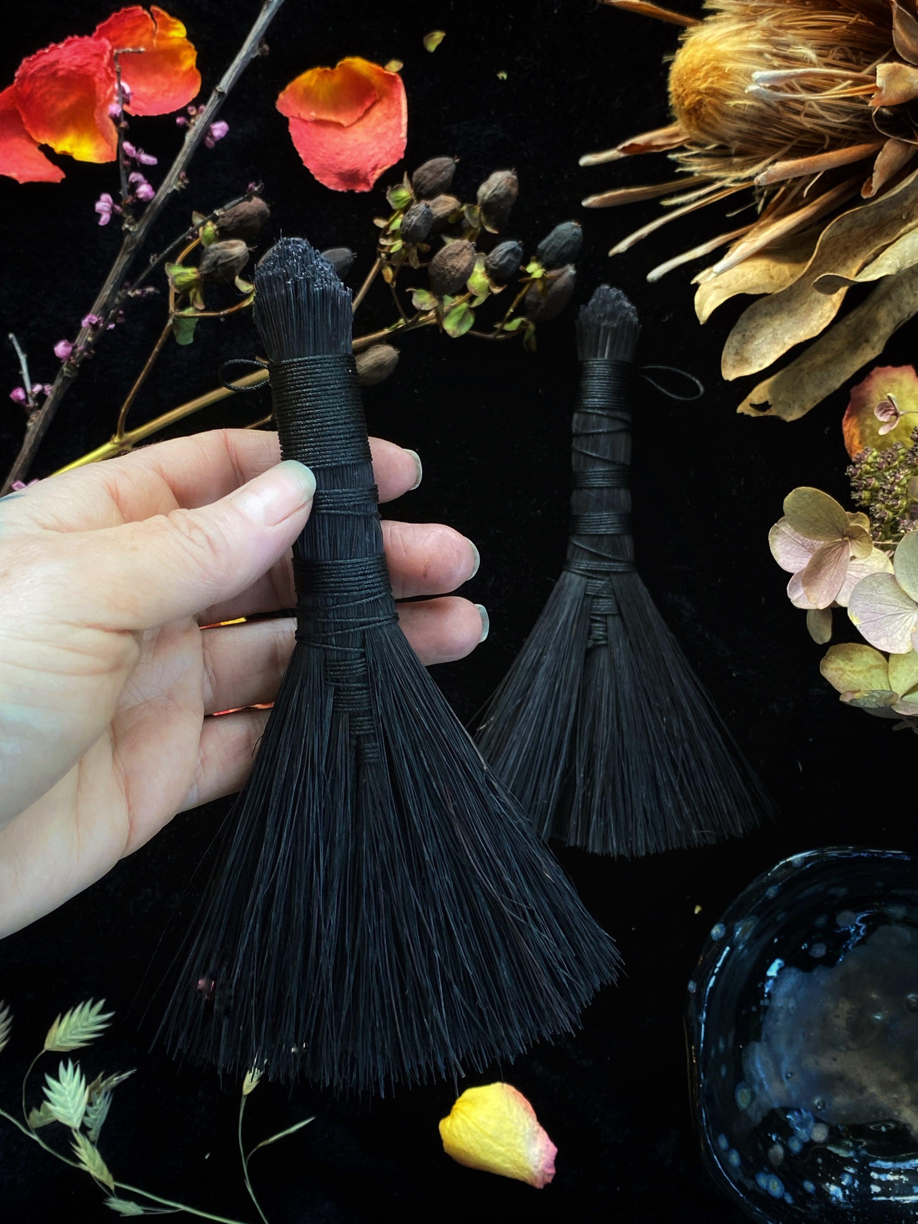 Black Altar Brooms - 6- 7” Tampico